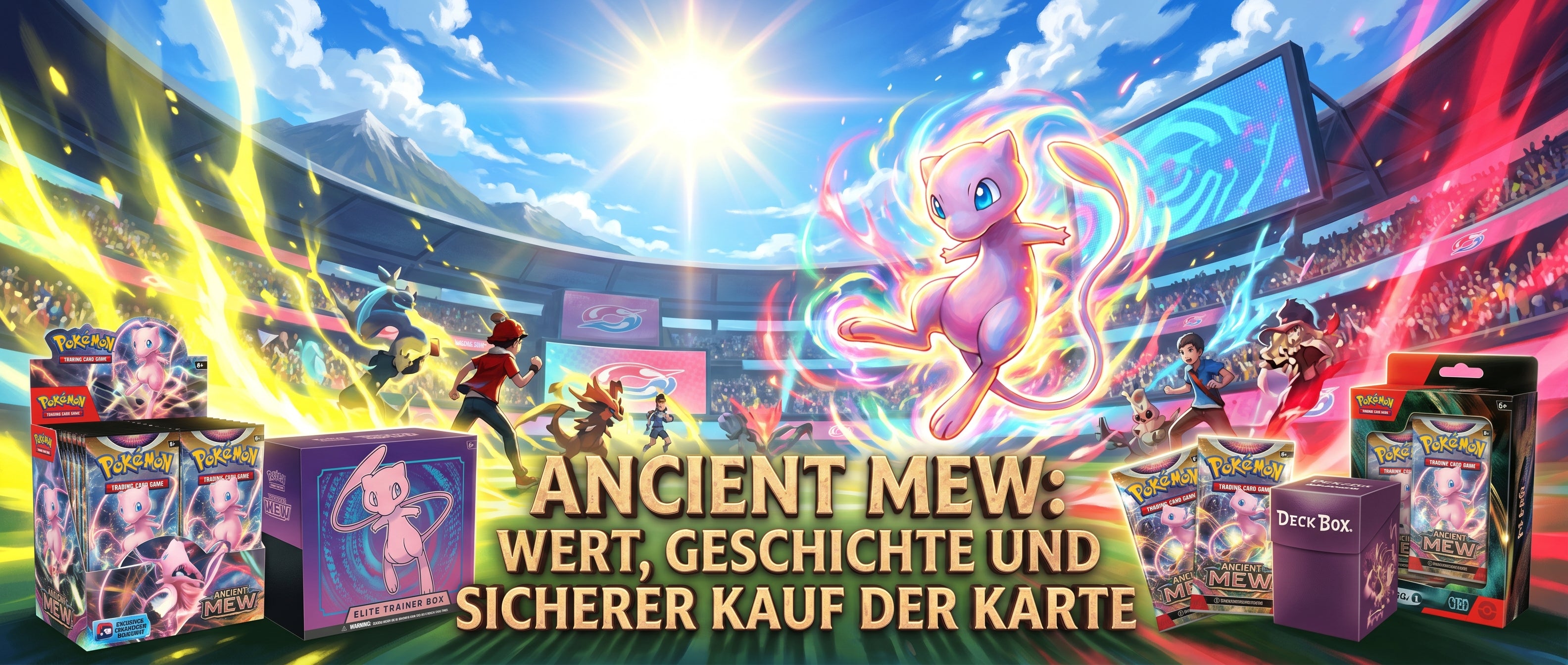 Ancient Mew: Wert, Geschichte und sicherer Kauf der Karte