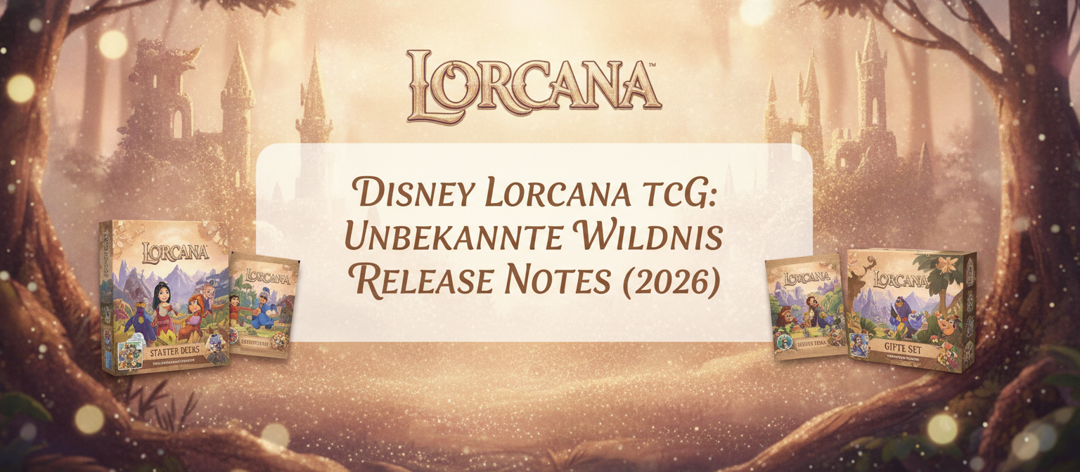 Disney Lorcana TCG: Unbekannte Wildnis Release Notes (2026)