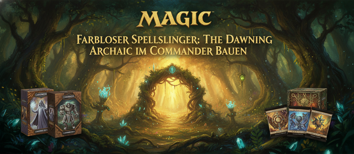 Farbloser Spellslinger: The Dawning Archaic im Commander bauen