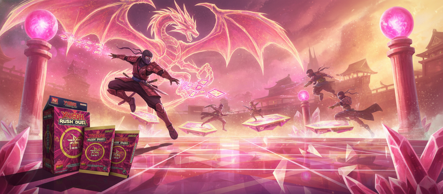 Goe Goe Ninja: Neue Kartenkunst in Headliner of Reigning (Rush Duel)