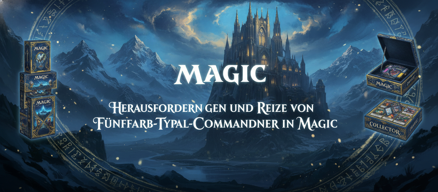 Herausforderungen und Reize von Fünffarb-Typal-Commandern in Magic