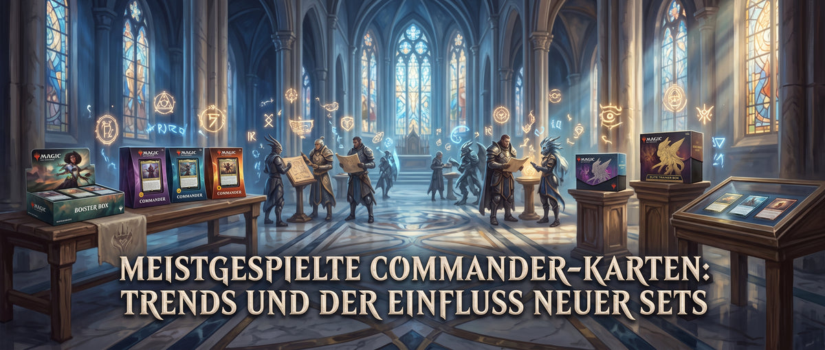 Meistgespielte Commander-Karten: Trends und der Einfluss neuer Sets