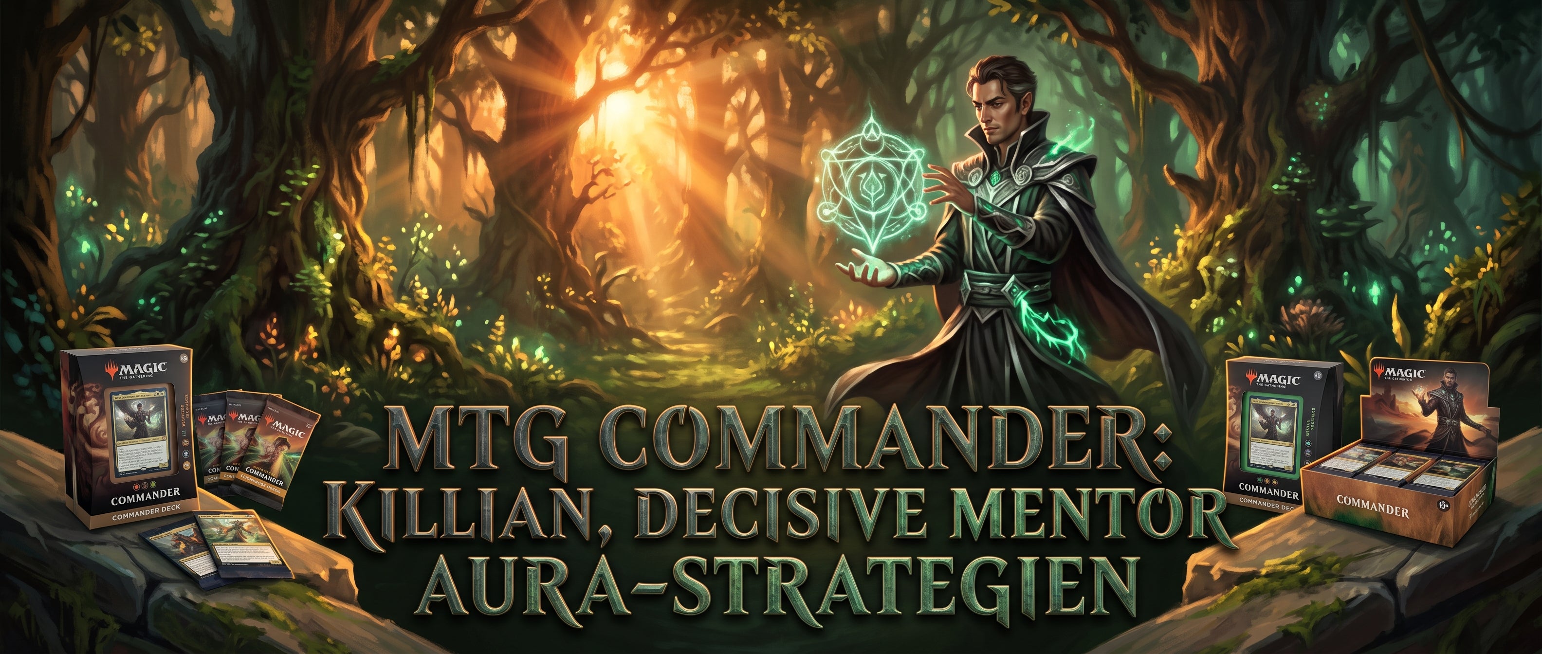 MTG Commander: Killian, Decisive Mentor – Aura-Strategien