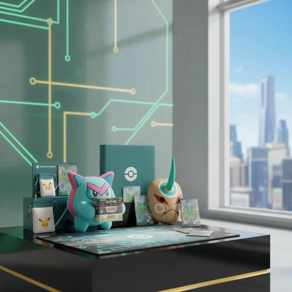Neue Pokémon Center TCG Accessoires: Porygon, Ogerpon & mehr