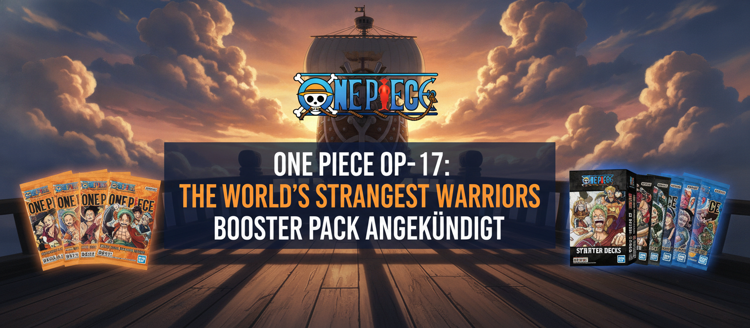 One Piece OP-17: The World's Strongest Warriors Booster Pack angekündigt