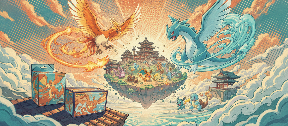Pokémon Frienda: Super Treasure Festival mit Ho-Oh & Lugia in Japan