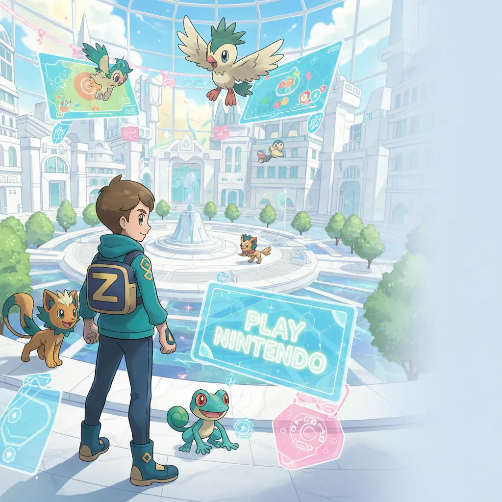 Pokémon Legends: Z-A Gameplay für Kinder – Neues Play Nintendo Video