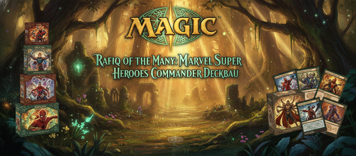 Rafiq of the Many: Marvel Super Heroes Commander Deckbau