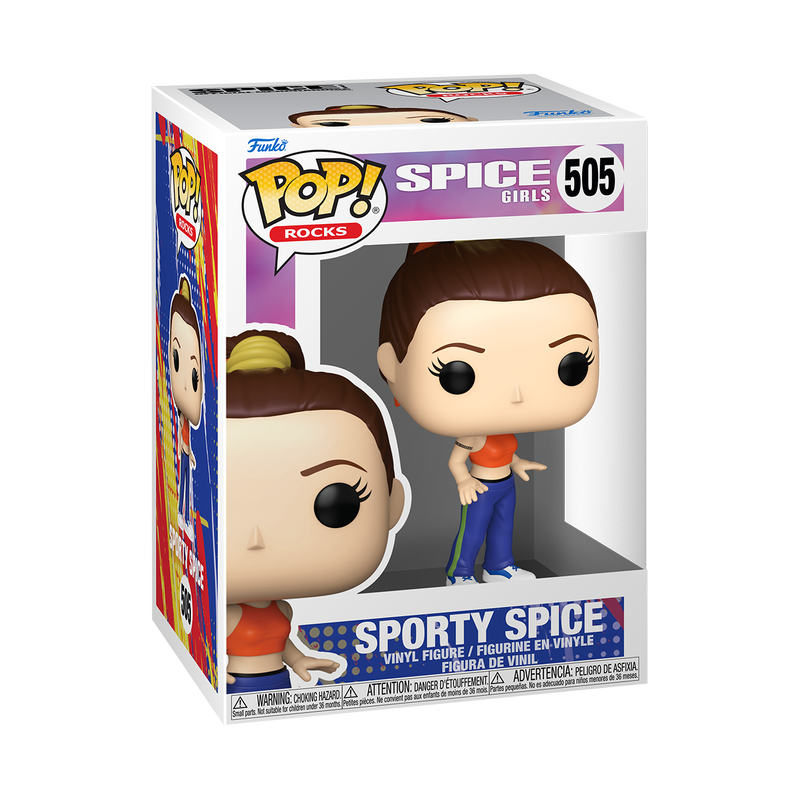 SPICE GIRLS S1 - POP FUNKO VINYL FIGURE 505 SPORTY SPICE 9CM