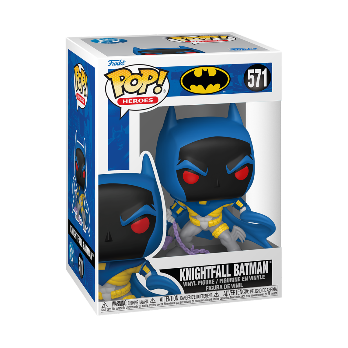 DC COMICS - POP FUNKO VINYL FIGURE 571 KNIGHTFALL BATMAN (90'S) 9CM