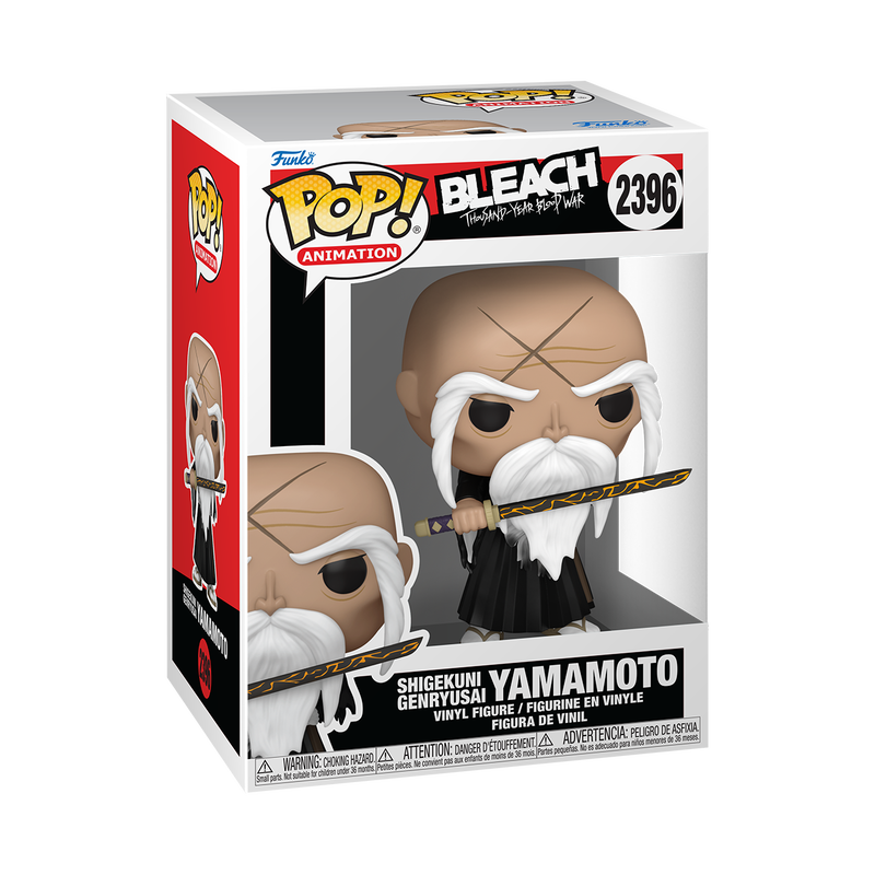 BLEACH TYBW S1 - POP FUNKO VINYL FIGURE 2396 GENRYUSAI SHIGEKUNI YAMAMOTO 9CM