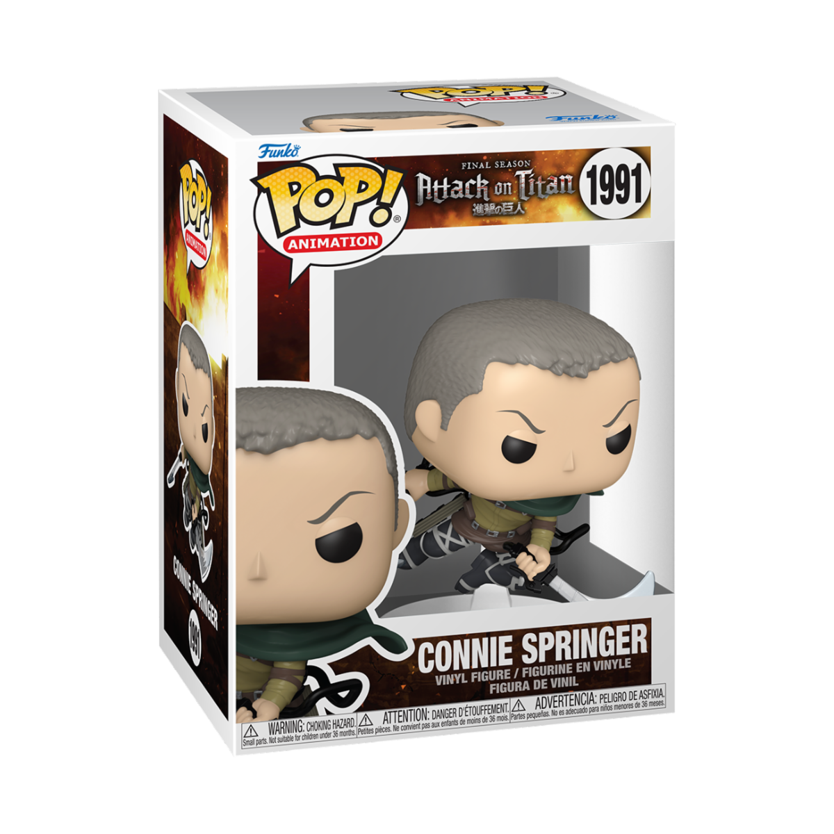 ATTACK ON TITAN - POP FUNKO VINYL FIGURE 1991 CONNIE SPRINGER 9CM