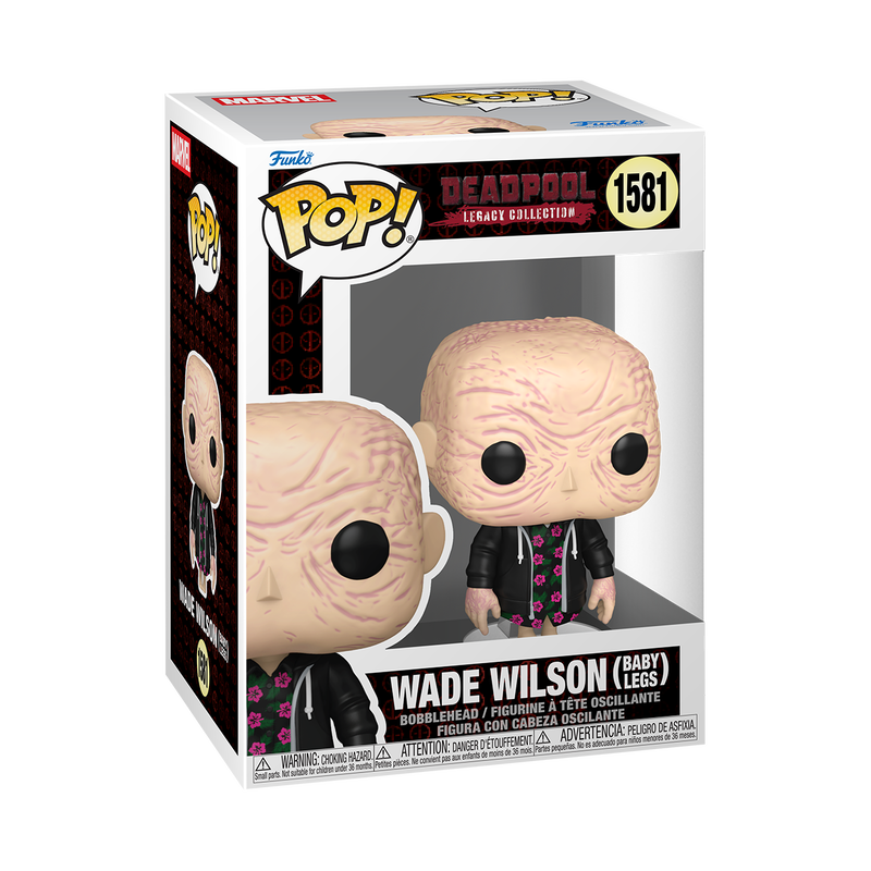 DEADPOOL 2 - POP FUNKO VINYL FIGURE 1581 WADE WILSON (BABY LEGS) 9CM