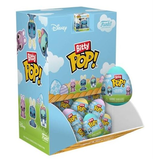 DISNEY: LILO & STITCH - POP FUNKO BITTY VINYL FIGURE - EASTER DISPLAY 24PC CASE PACK
