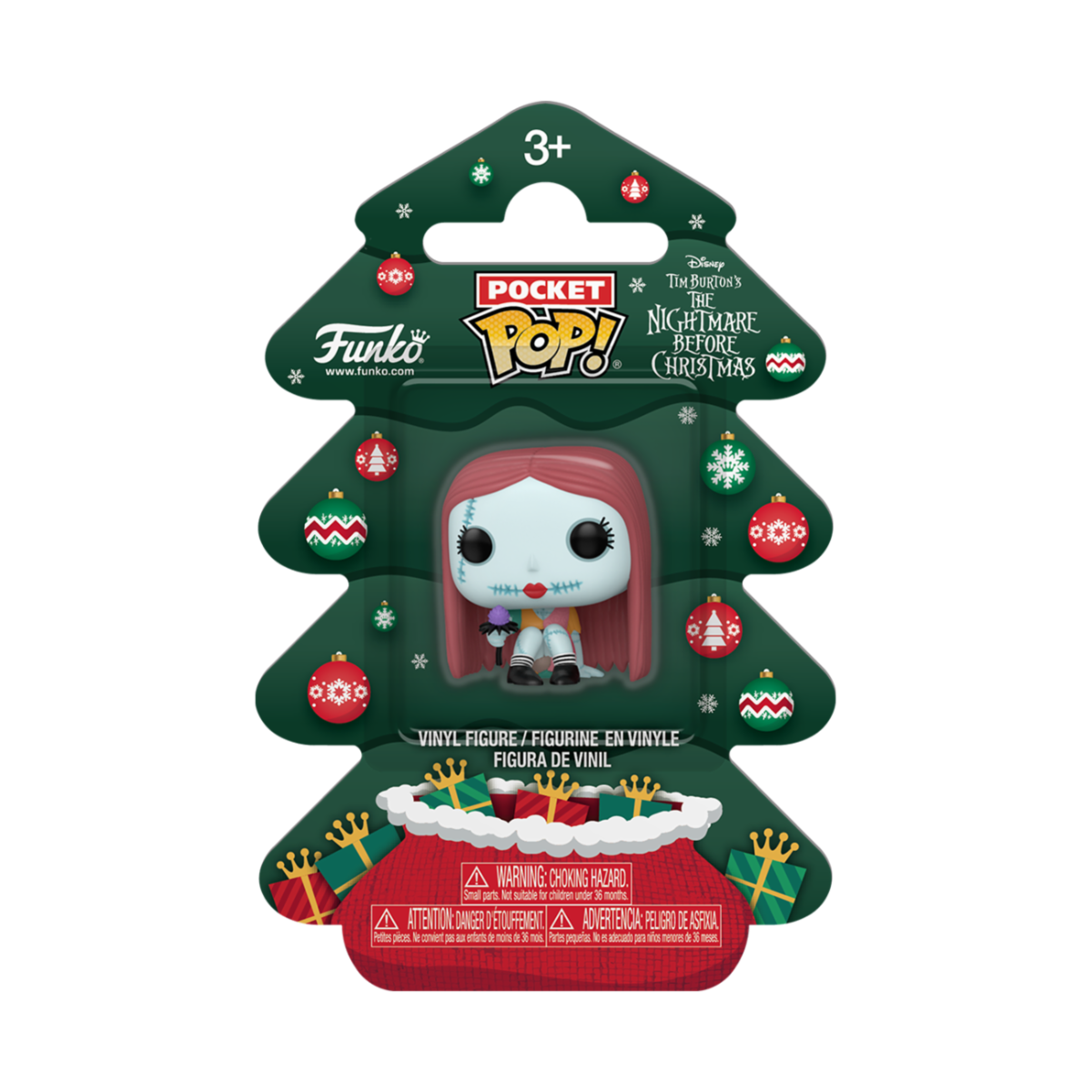 NIGHTMARE BEFORE CHRISTMAS - POCKET POP FUNKO VINYL FIGURE - SALLY 4CM