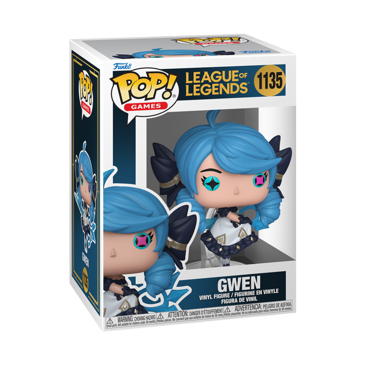 LEAGUE OF LEGENDS - POP FUNKO VINYL FIGURE 1135 GWEN 9CM