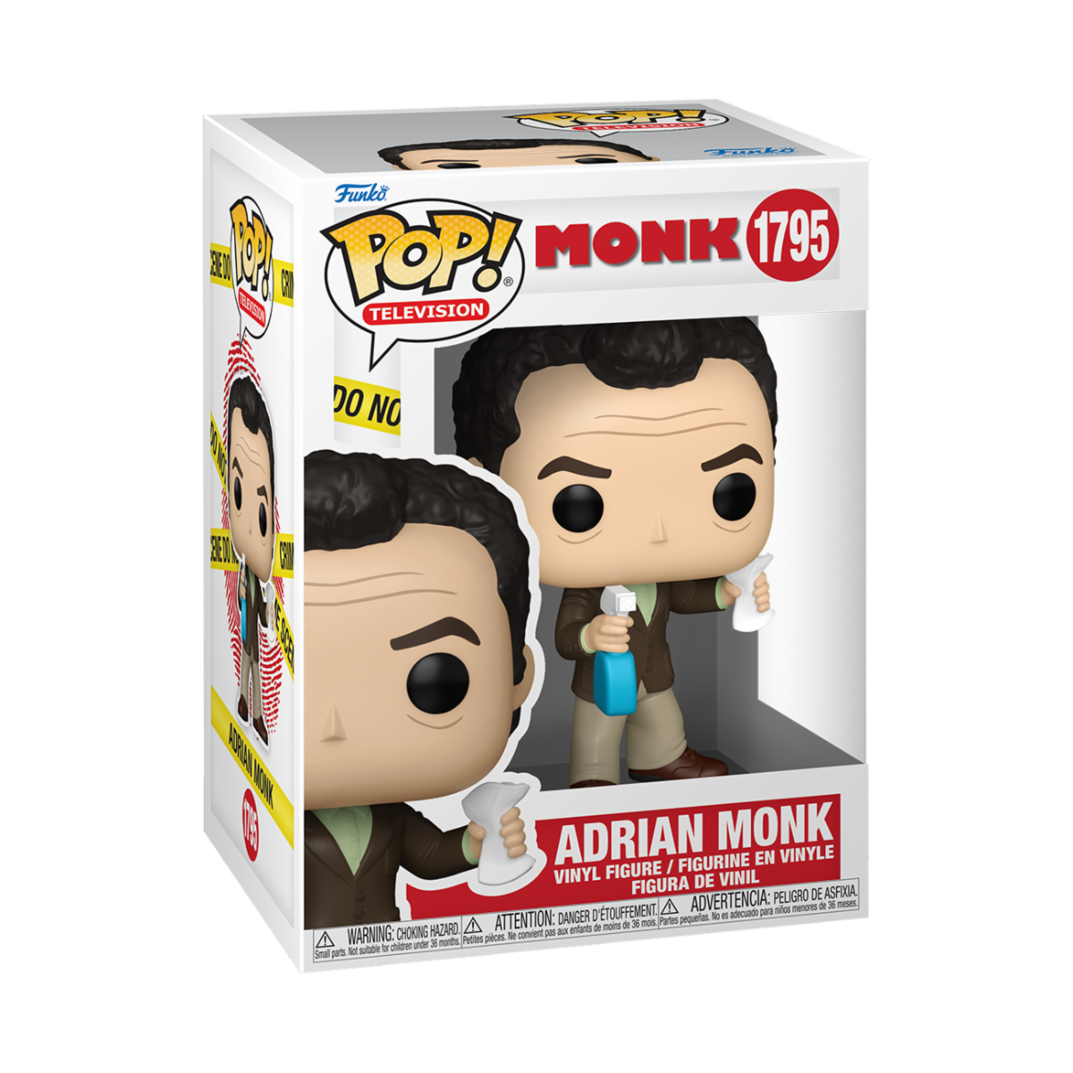 MONK - POP FUNKO VINYL FIGURE 1795 ADRIAN MONK 9CM