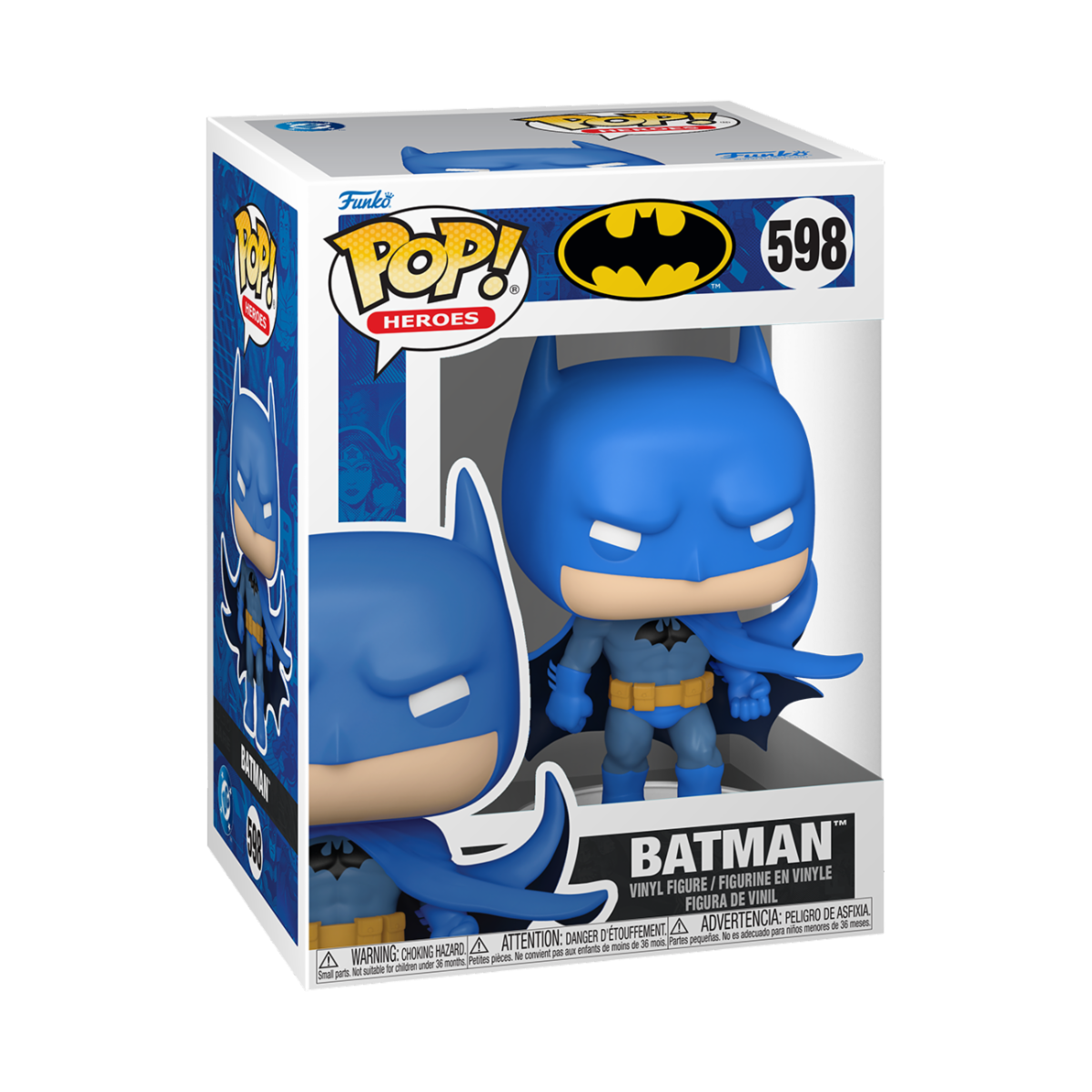 DC COMICS - POP FUNKO VINYL FIGURE 598 BATMAN 9CM