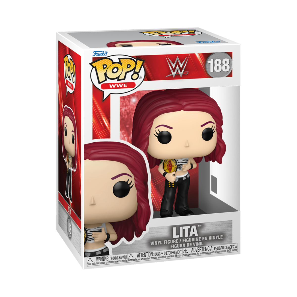 WWE - POP FUNKO VINYL FIGURE 188 LITA 9CM