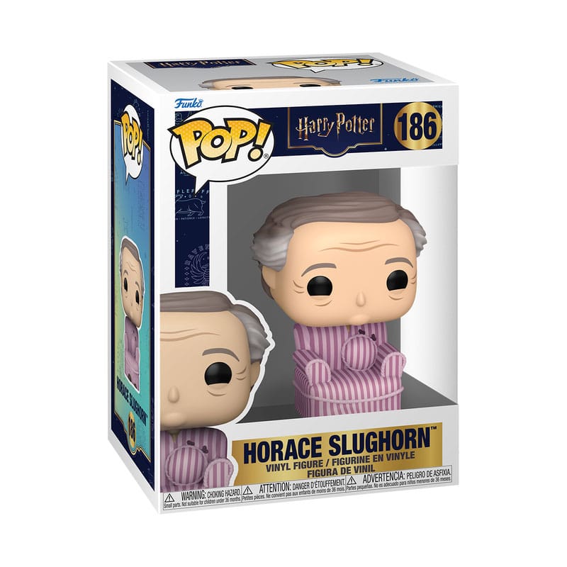 HARRY POTTER - POP FUNKO VINYL FIGURE 186 HORACE SLUGHORN 9CM
