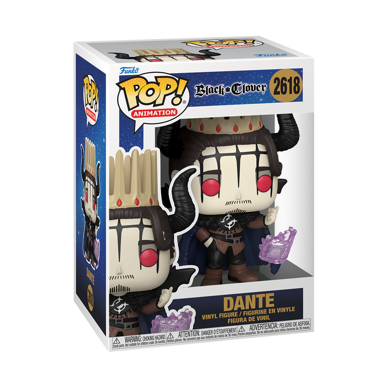BLACK CLOVER SEASON 2 S1 - POP FUNKO VINYL FIGURE 2618 DANTE 9CM