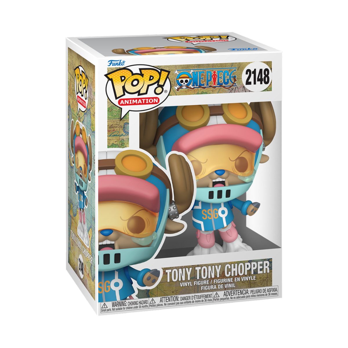 ONE PIECE - POP FUNKO VINYL FIGURE 2148 TONY TONY CHOPPER (EGGHEAD) 9CM