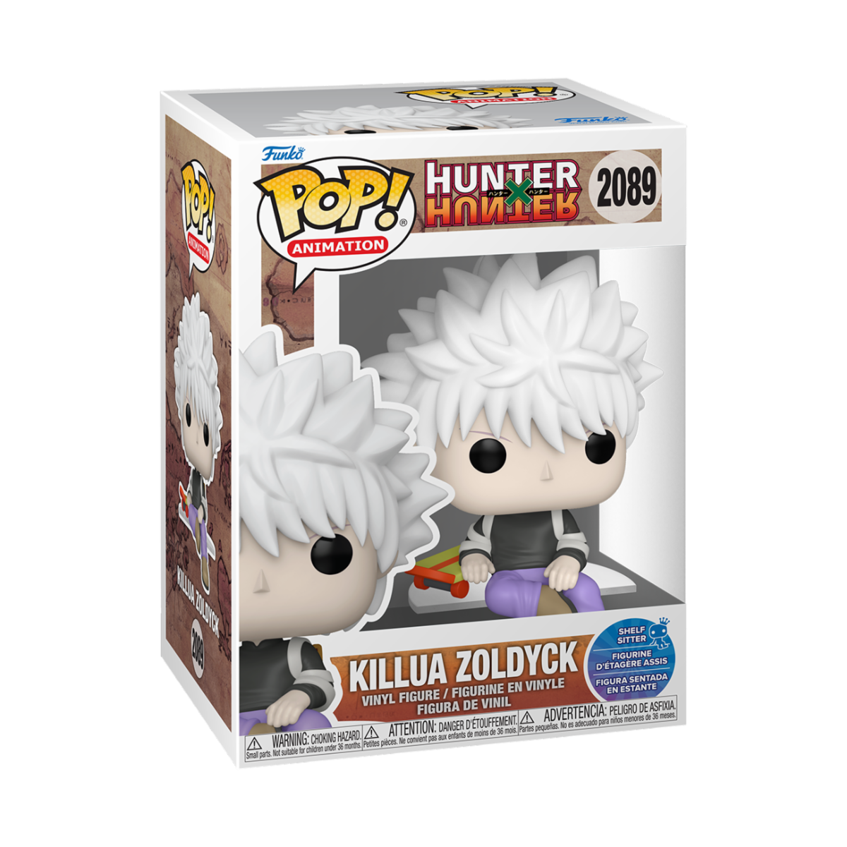 HUNTER X HUNTER - POP FUNKO VINYL FIGURE 2089 KILLUA ZOLDYCK (SIT) 9CM