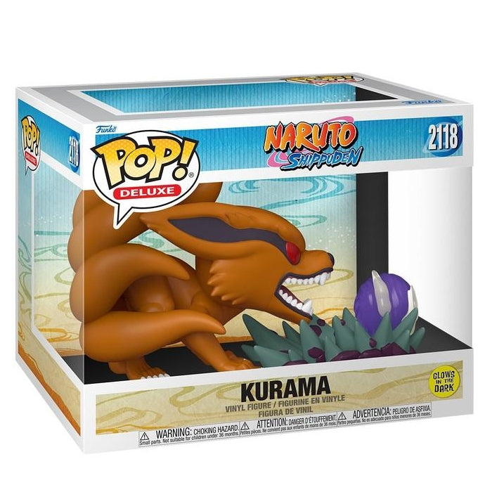 NARUTO SHIPPUDEN - POP FUNKO DELUXE VINYL FIGURE 2118 KURAMA(GW)
