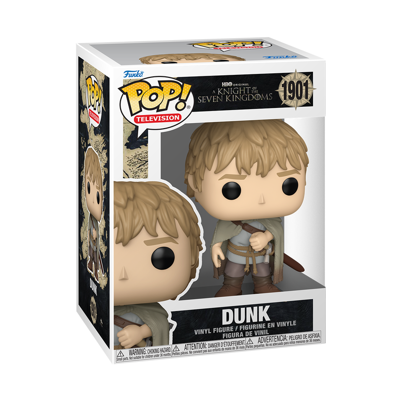 A KNIGHT OF THE SEVEN KINGDOMS - POP FUNKO VINYL FIGURE 1901 DUNK REGULAR 9CM