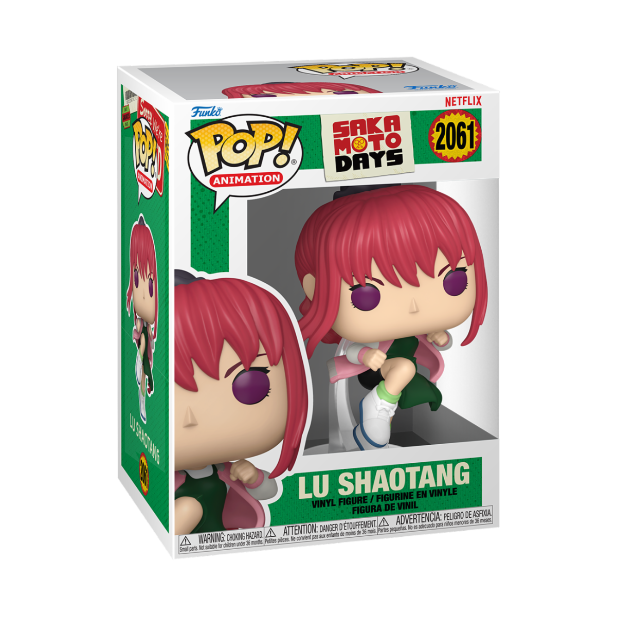 SAKAMOTO DAYS - POP FUNKO VINYL FIGURE 2061 LU SHAOTANG 9CM