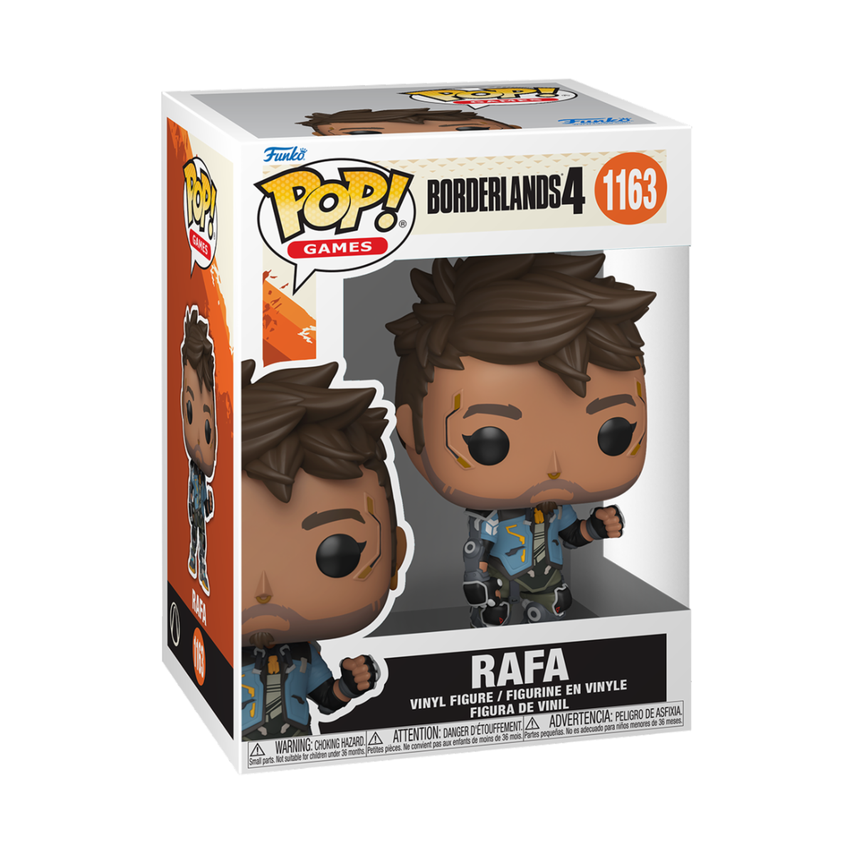 BORDERLANDS - POP FUNKO VINYL FIGURE 1163 RAFA EXO-SOLDIER 9CM