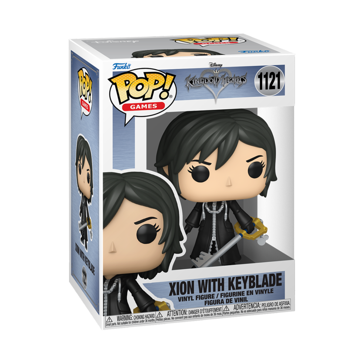 GAMING: KINGDOM HEARTS - POP FUNKO VINYL FIGURE 1121 XION WITH KEYBLADE 9CM