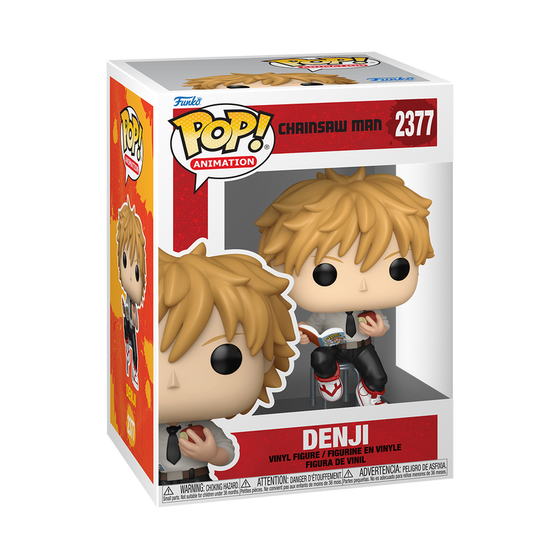 CHAINSAW MAN - POP FUNKO VINYL FIGURE 2377 DENJI (READING) 9CM