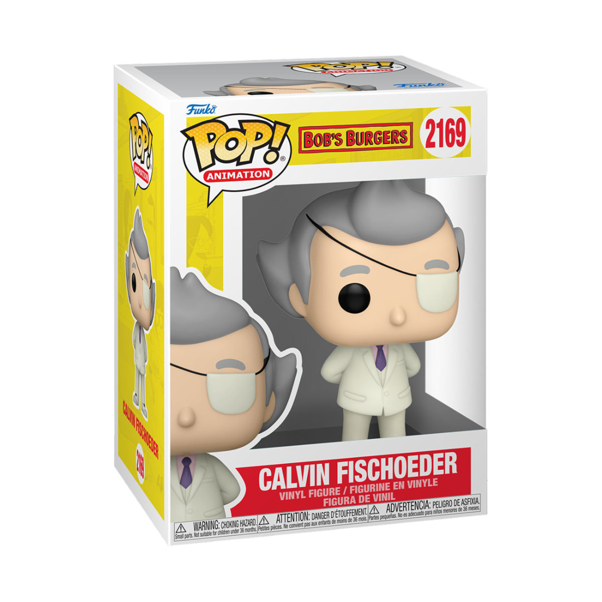 BOB'S BURGERS - POP FUNKO VINYL FIGURE 2169 CALVIN FISCHO 9CM