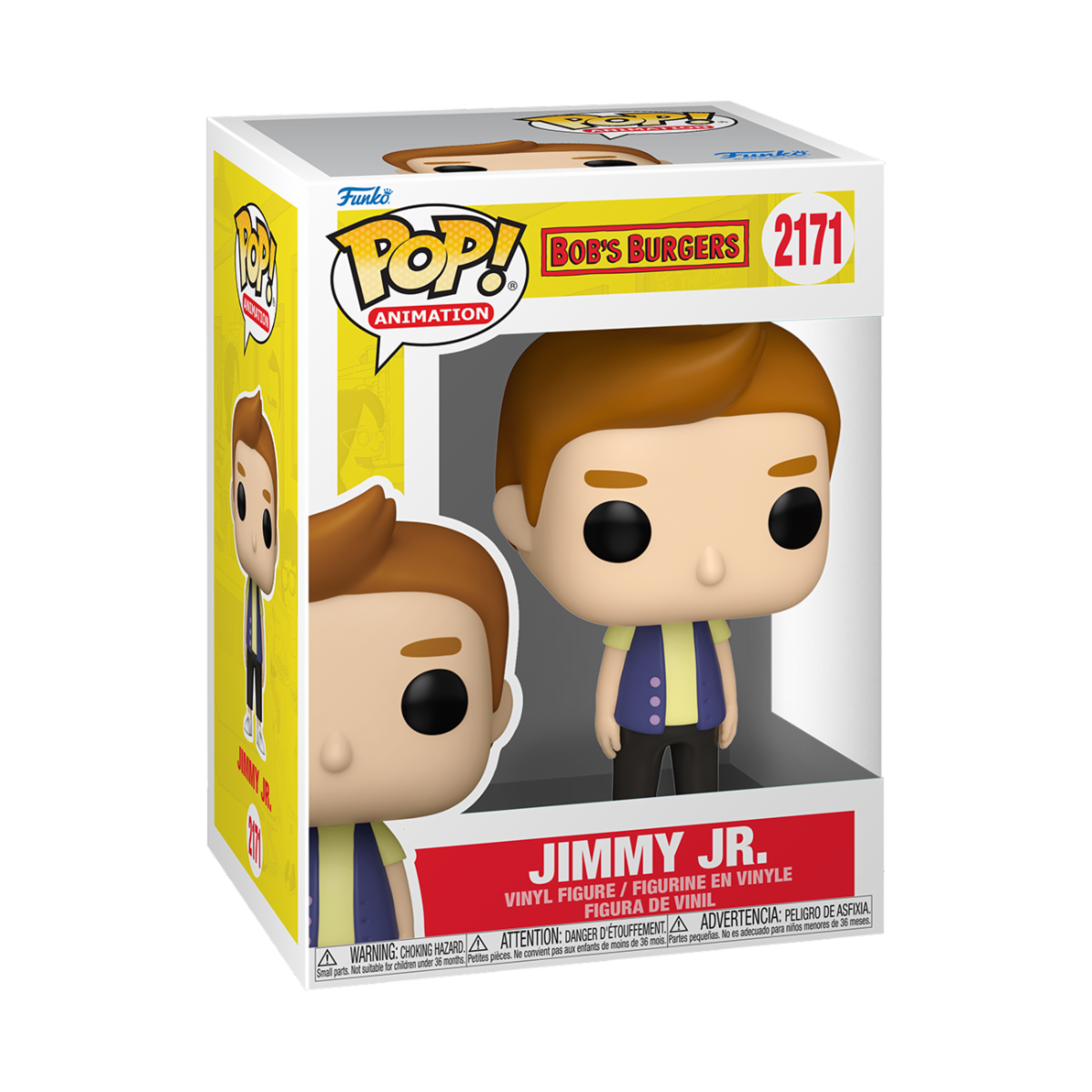 BOB'S BURGERS - POP FUNKO VINYL FIGURE 2171 JIMMY JR. 9CM