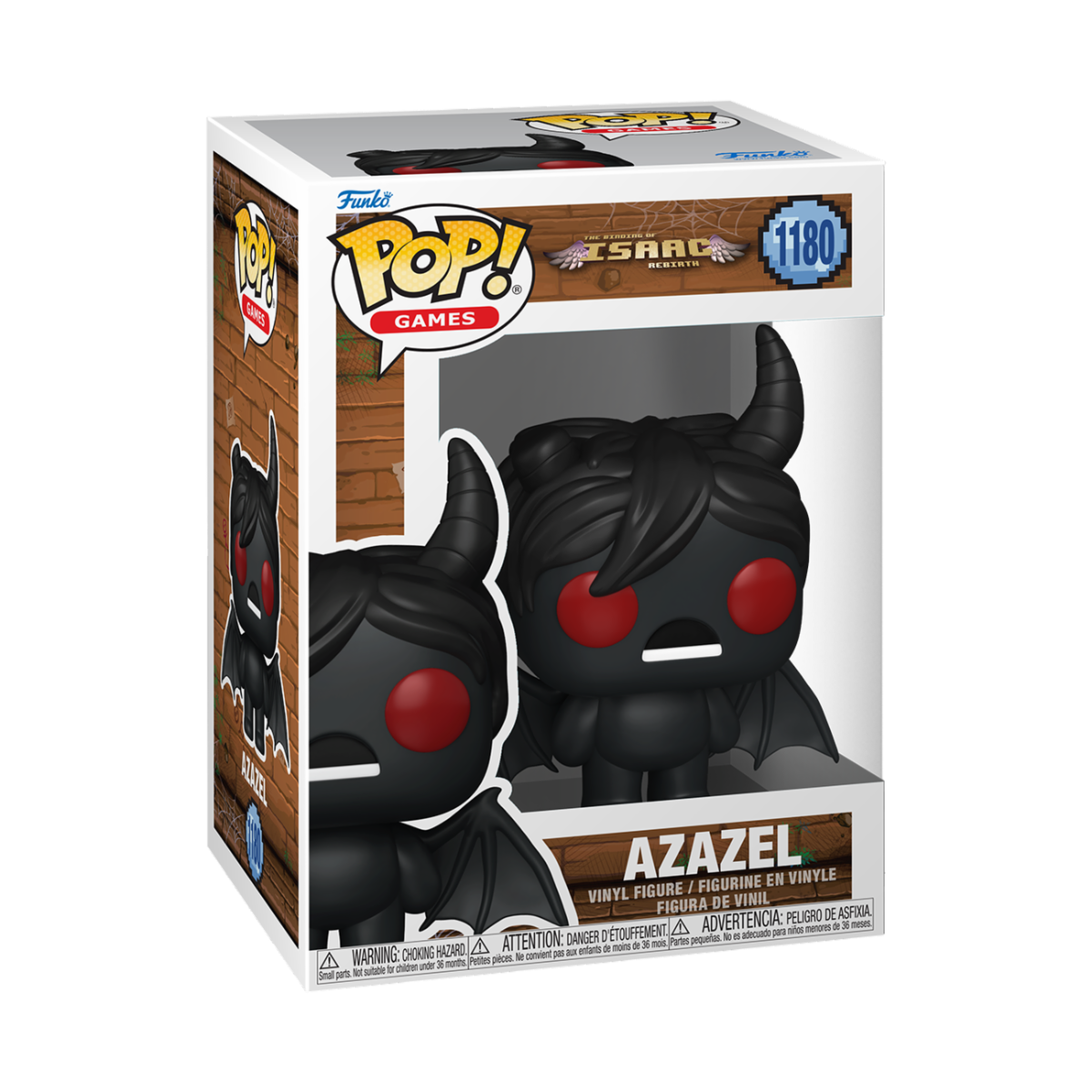 THE BINDING OF ISAAC - POP FUNKO VINYL FIGURE 1180 AZAZEL 9CM