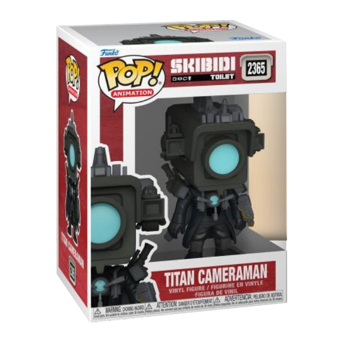 SKIBIDI TOILET - POP FUNKO VINYL FIGURE 2365 TITAN CAMERAMAN 9CM