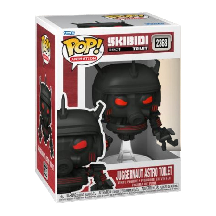 SKIBIDI TOILET - POP FUNKO VINYL FIGURE 2368 JUGGERNAUT ASTRO TOILET 9CM