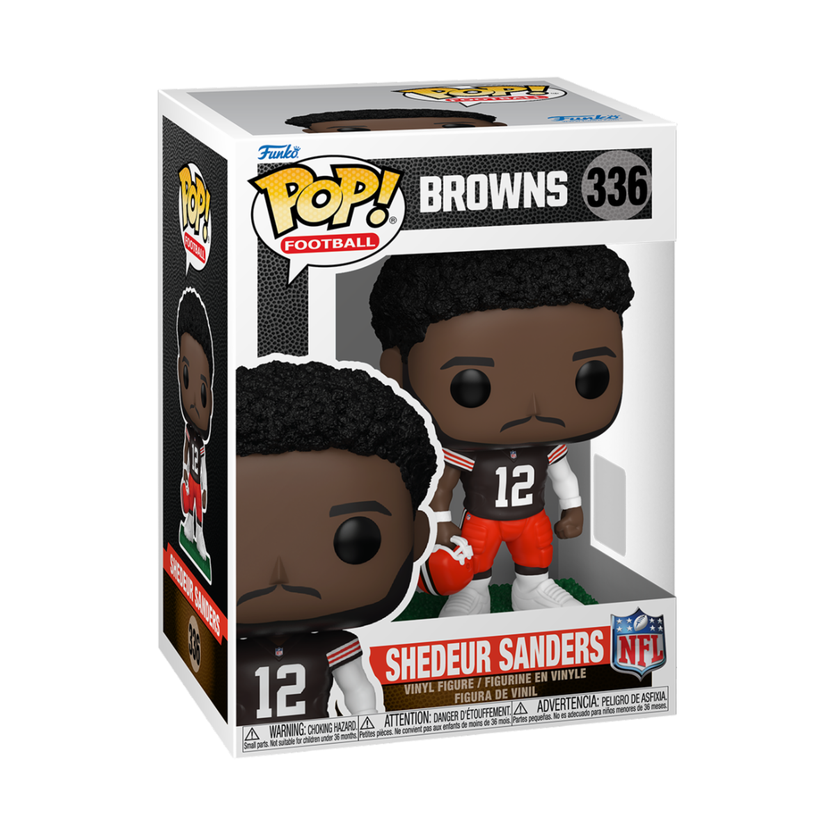 NFL S15 - POP FUNKO VINYL FIGURE 336 SHEDEUR SANDERS 9CM