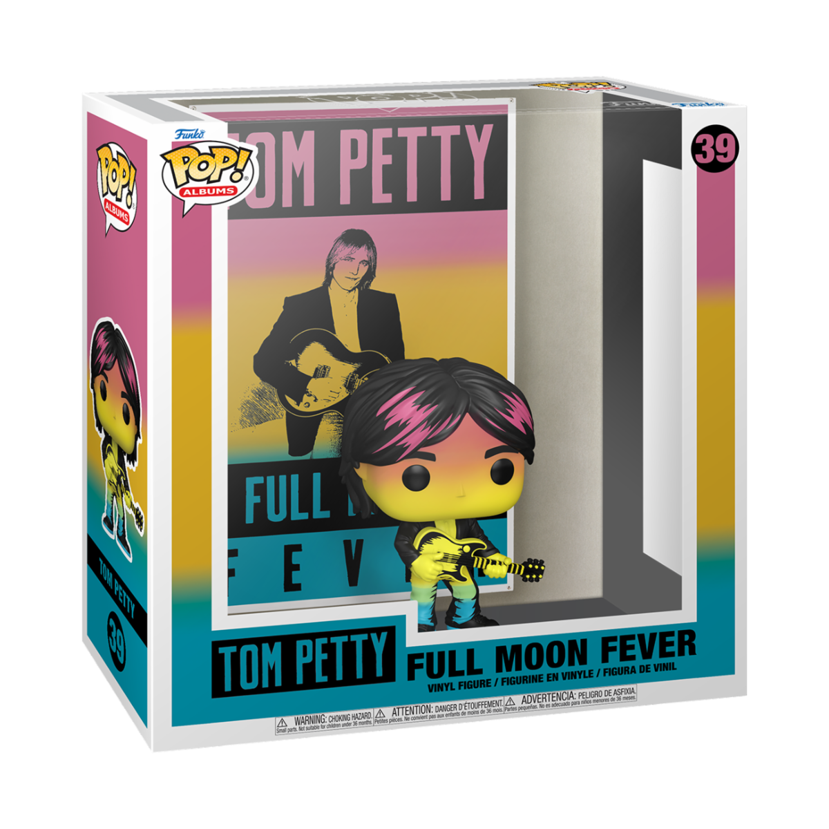 MUSIC: TOM PETTY - POP FUNKO ALBUM COVER VINYL FIGURE 39 FULL MOON FEVER 9CM