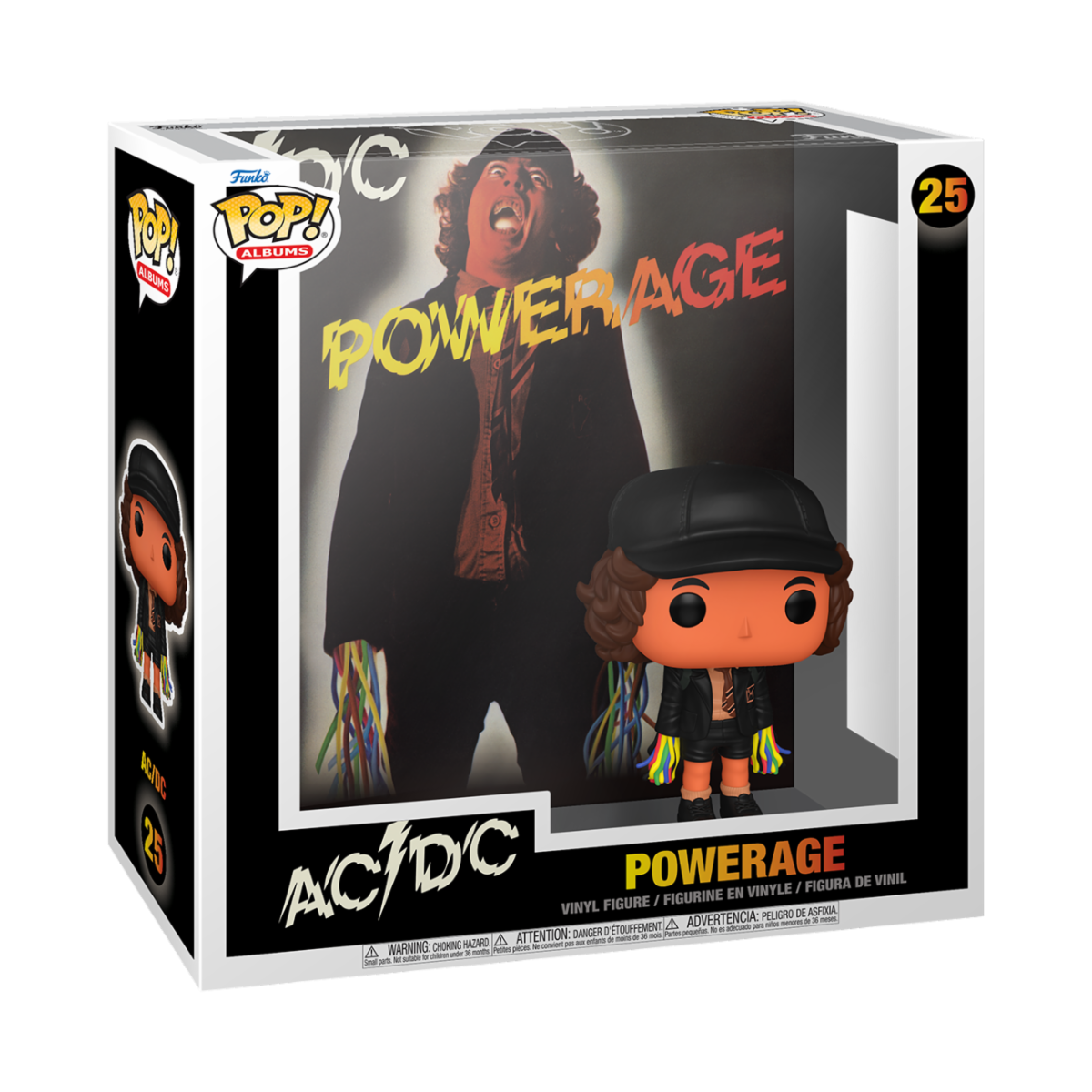 MUSIC: AC/DC - POP FUNKO ALBUM COVER VINYL FIGURE 25 POWERAGE 9CM