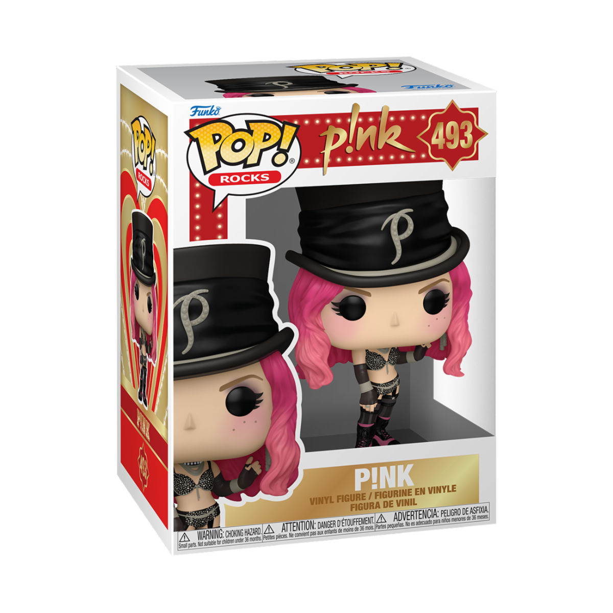 P!NK S2 - POP FUNKO VINYL FIGURE 493 P!NK 9CM