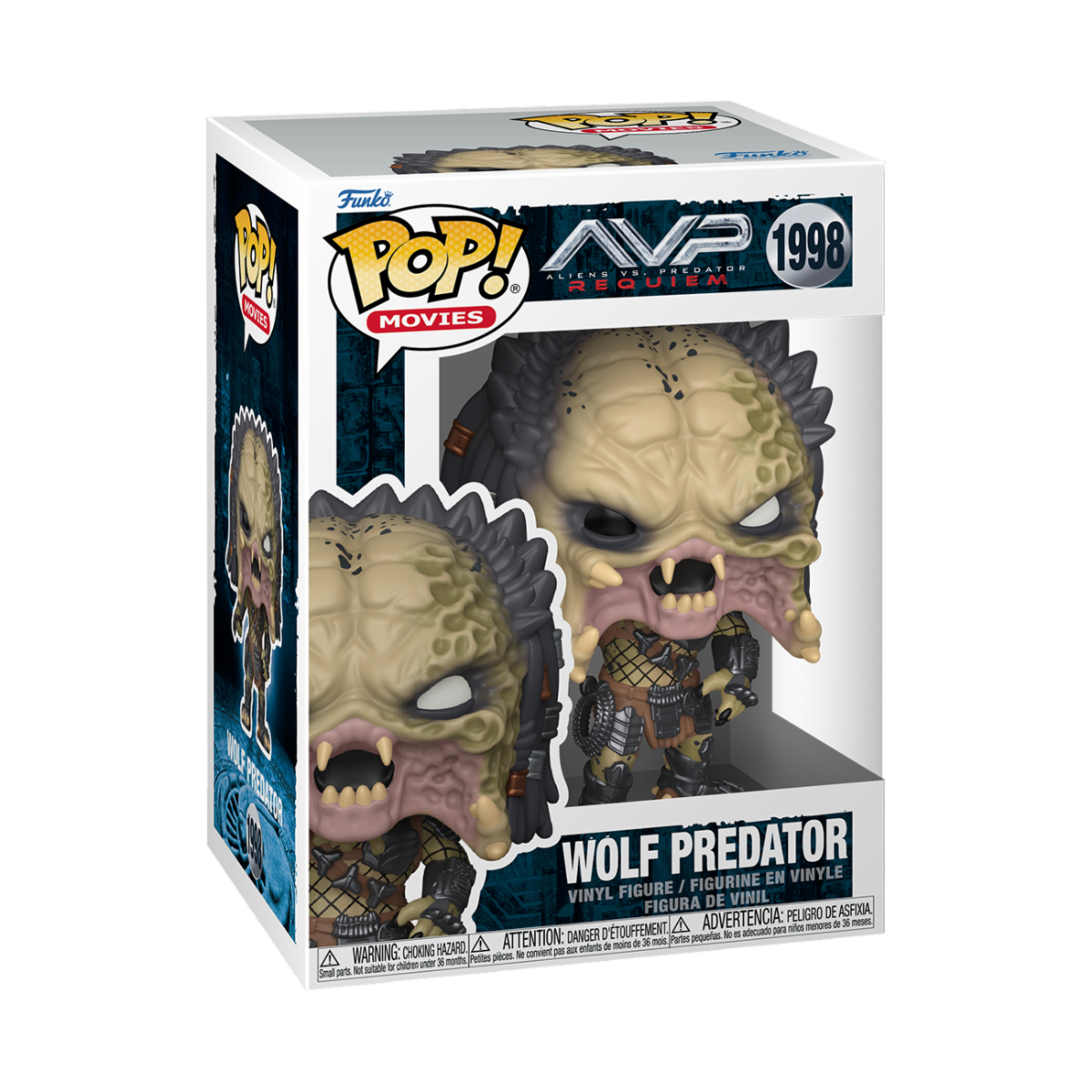 PREDATOR S3 - POP FUNKO VINYL FIGURE 1998 WOLF PREDATOR W/CHASE REGULAR 9CM
