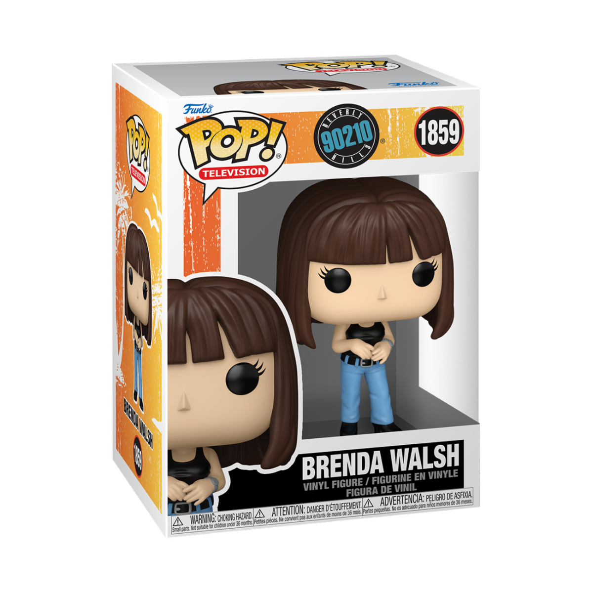 BEVERLY HILLS 90210 - POP FUNKO VINYL FIGURE 1859 BRENDA WALSH 9CM