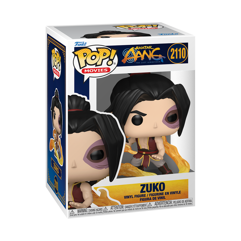 AANG: THE LAST AIRBENDER - POP FUNKO VINYL FIGURE 2110 ZUKO 9CM