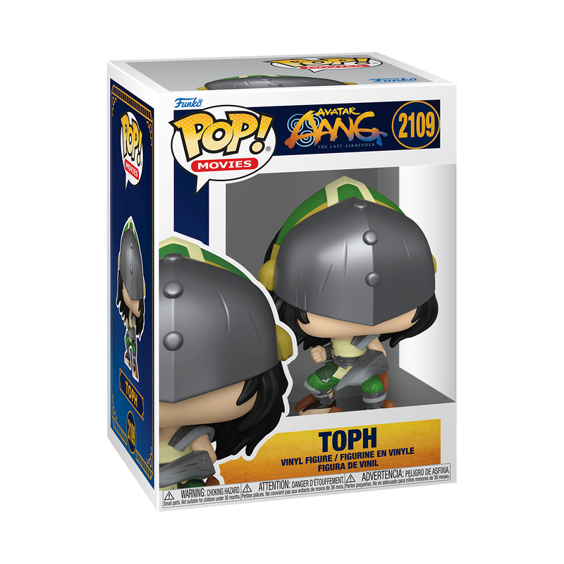 AANG: THE LAST AIRBENDER - POP FUNKO VINYL FIGURE 2109 TOPH 9CM