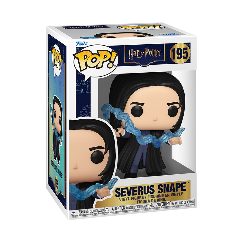HARRY POTTER S20 - POP FUNKO VINYL FIGURE 195 SEVERUS SNAPE (WITH PATRONUS) 9CM