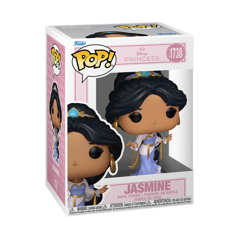 DISNEY PRINCESS GRAND ENTRANCES - POP FUNKO VINYL FIGURE - JASMINE 9CM