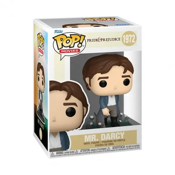 PRIDE & PREJUDICE (2005) - POP FUNKO VINYL FIGURE 1972 MR. DARCY 9CM