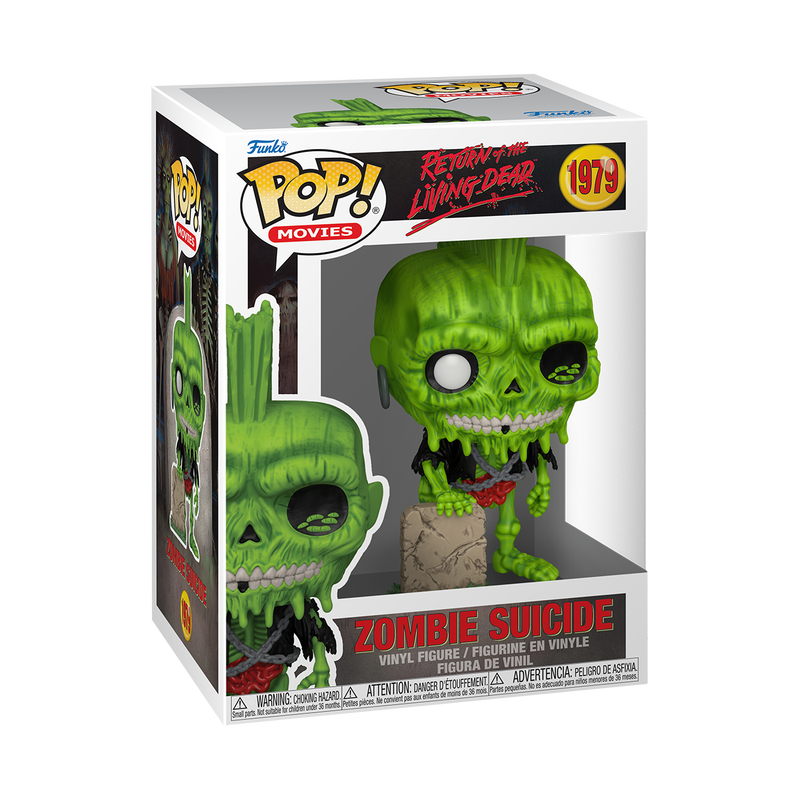 RETURN OF THE LIVING DEAD - POP FUNKO VINYL FIGURE 1979 ZOMBIE SUICIDE 9CM
